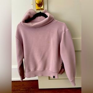 Varley side zip sweater